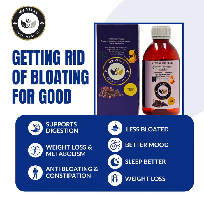 My Vital Gut Relief - Supports Digestion, Immunity, Weight Loss & Metabolism - Image 4